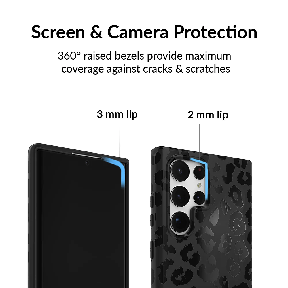 Black Leopard Samsung Case - Image 89