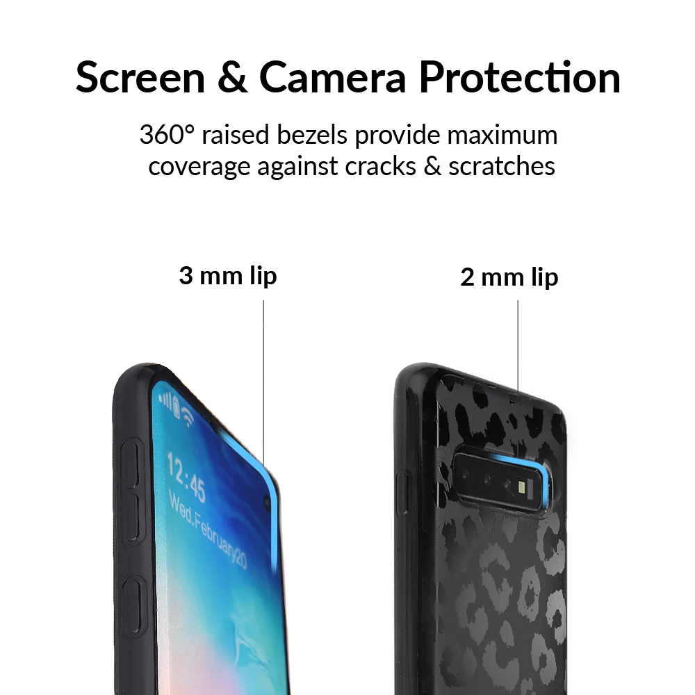 Black Leopard Samsung Case - Image 9