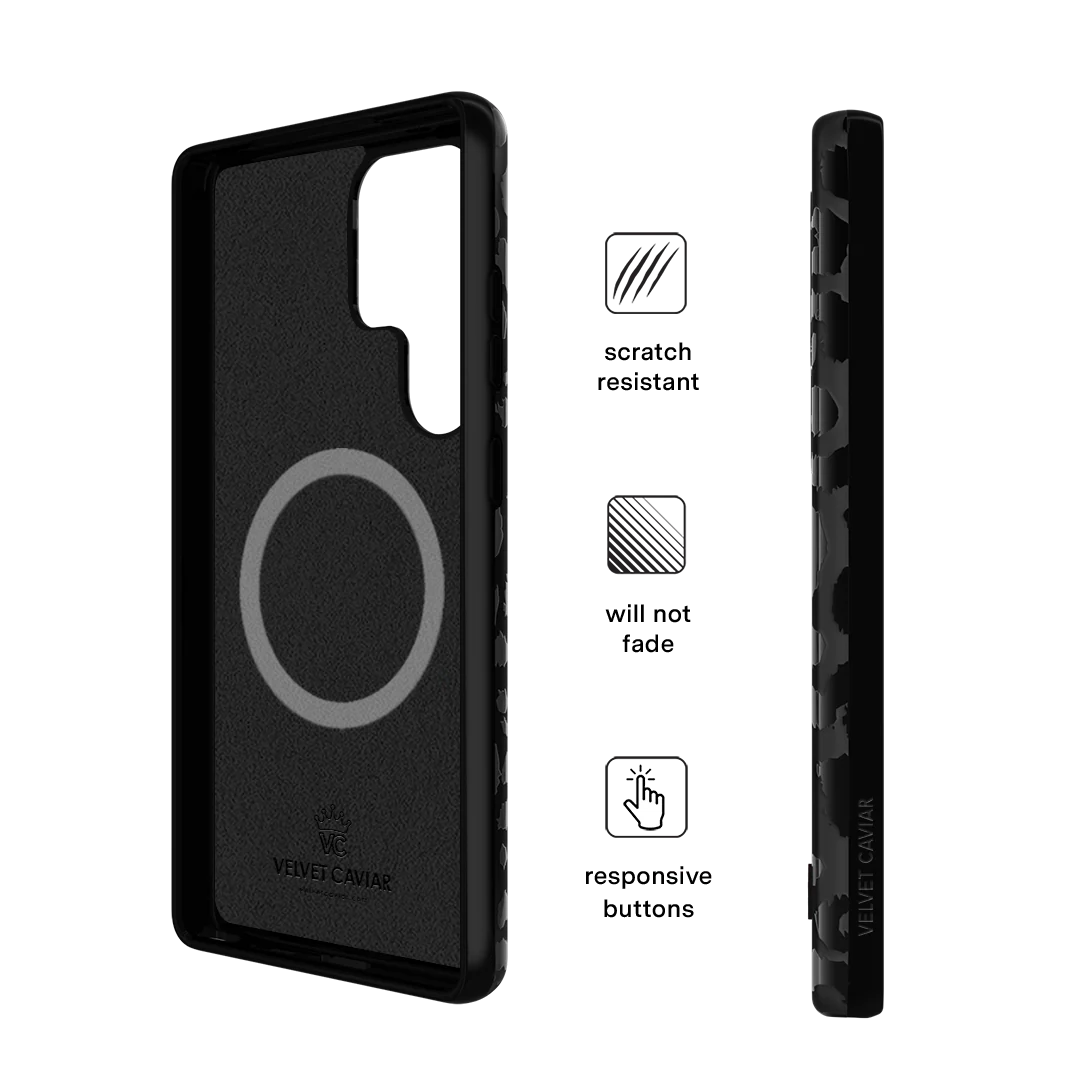 Black Leopard Samsung Case - Image 98