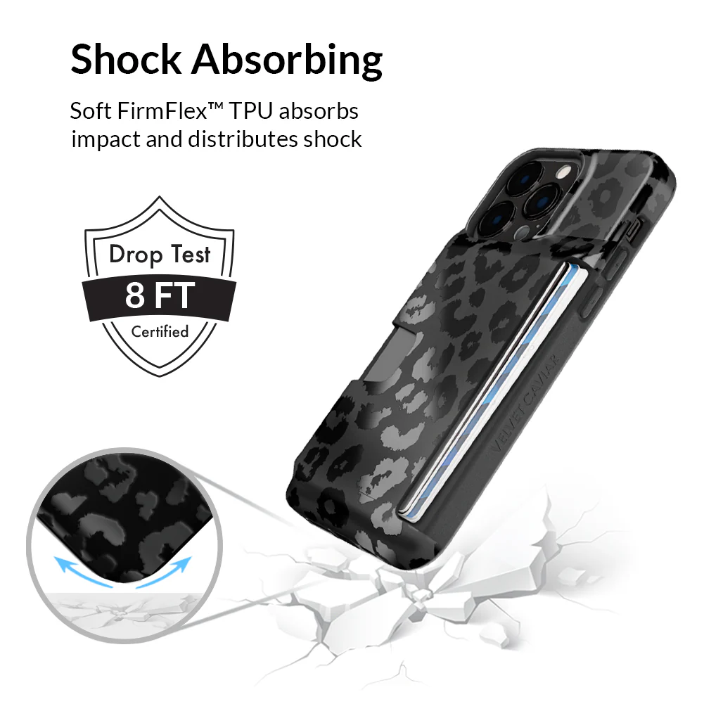 Black Leopard iPhone Wallet Case - Image 103