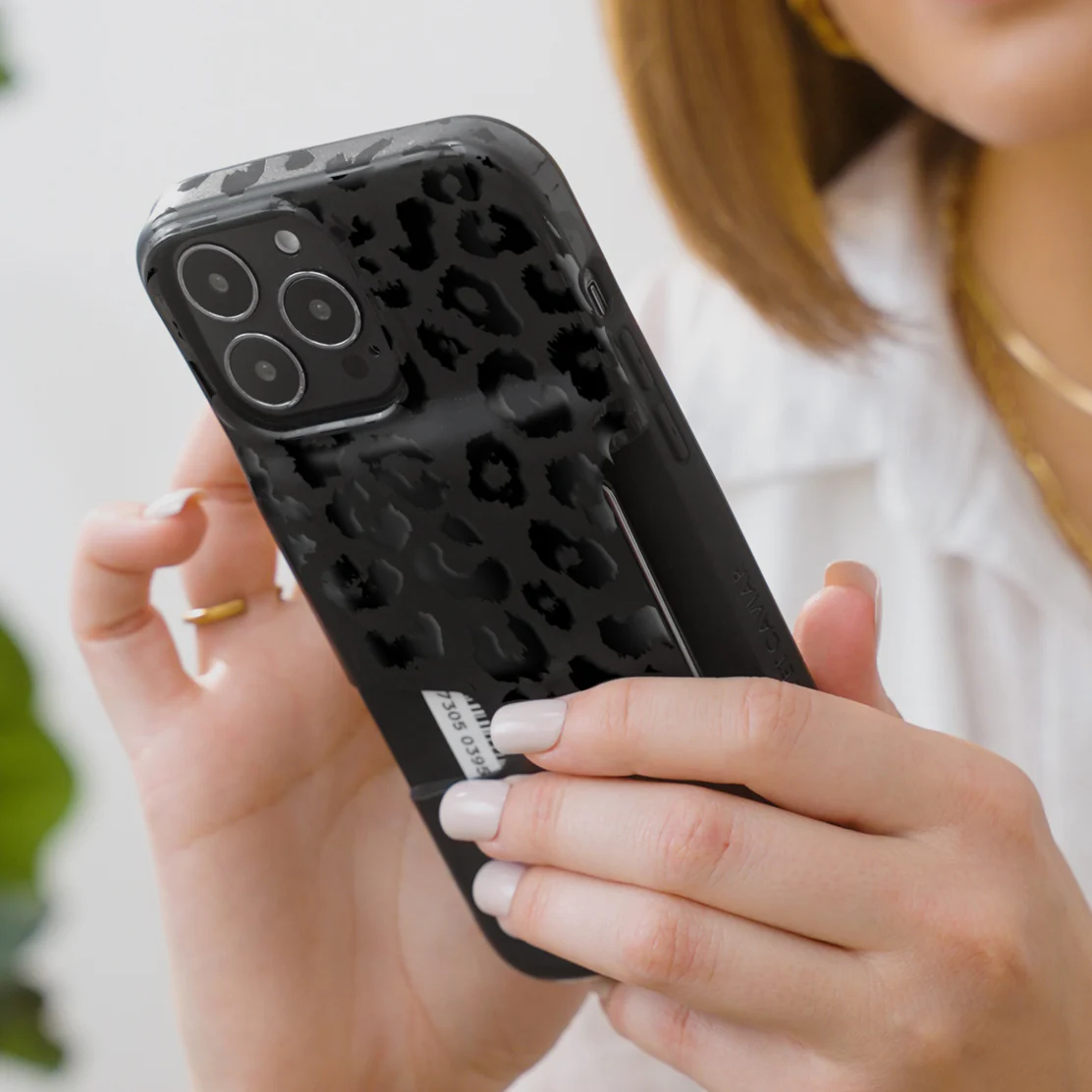 Black Leopard iPhone Wallet Case - Image 65