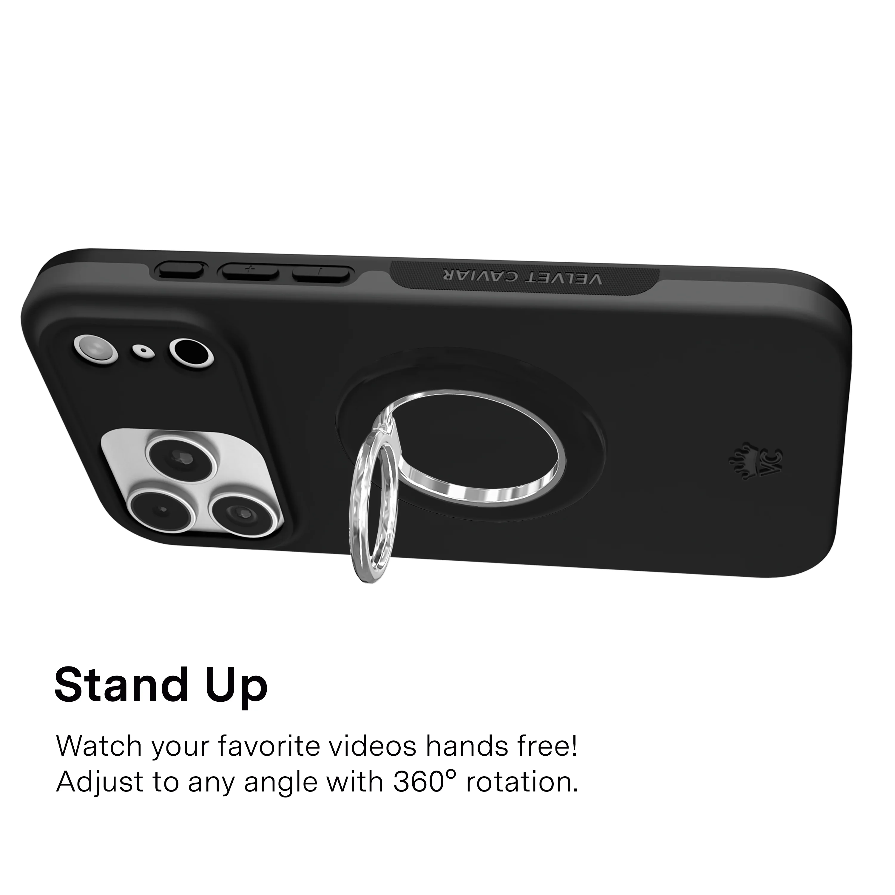 Black MagSafe Grip Ring - Image 5