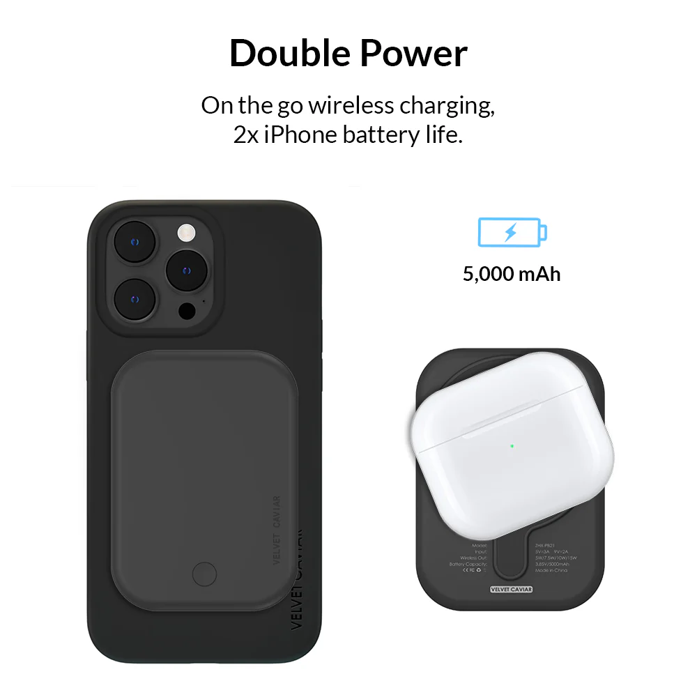 Black MagSafe Battery Power Pack - Image 3
