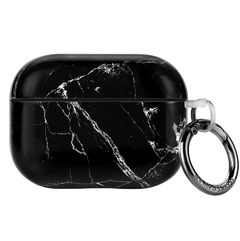 Black Marble Airpods Case - Image 6