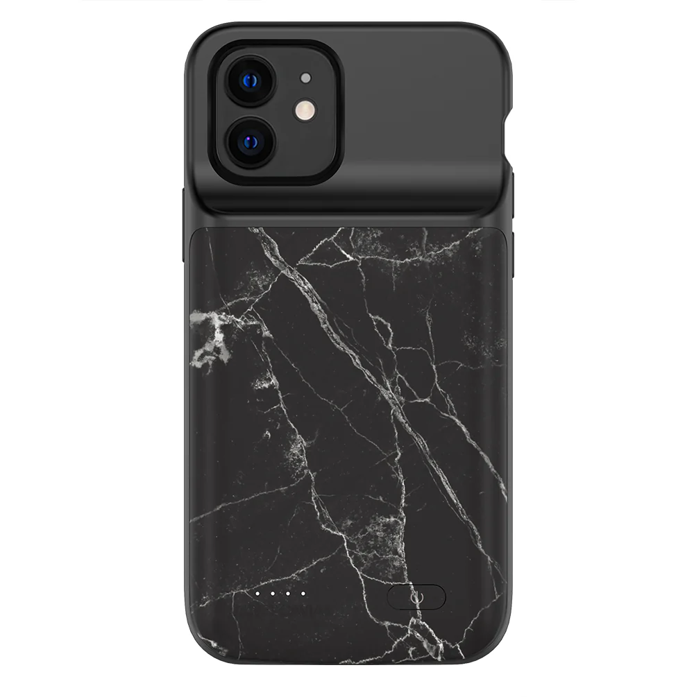 Black Marble iPhone Charging Case - Image 37