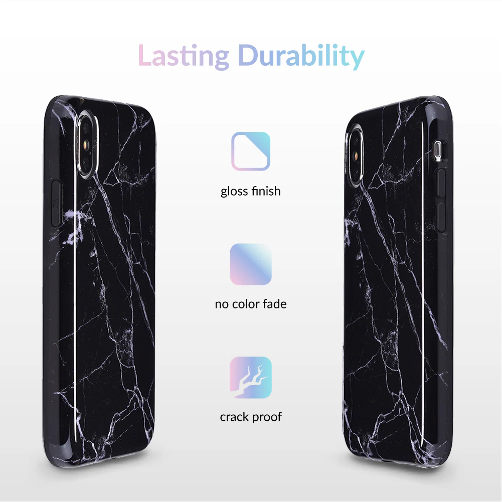Black Marble iPhone Case - Image 10