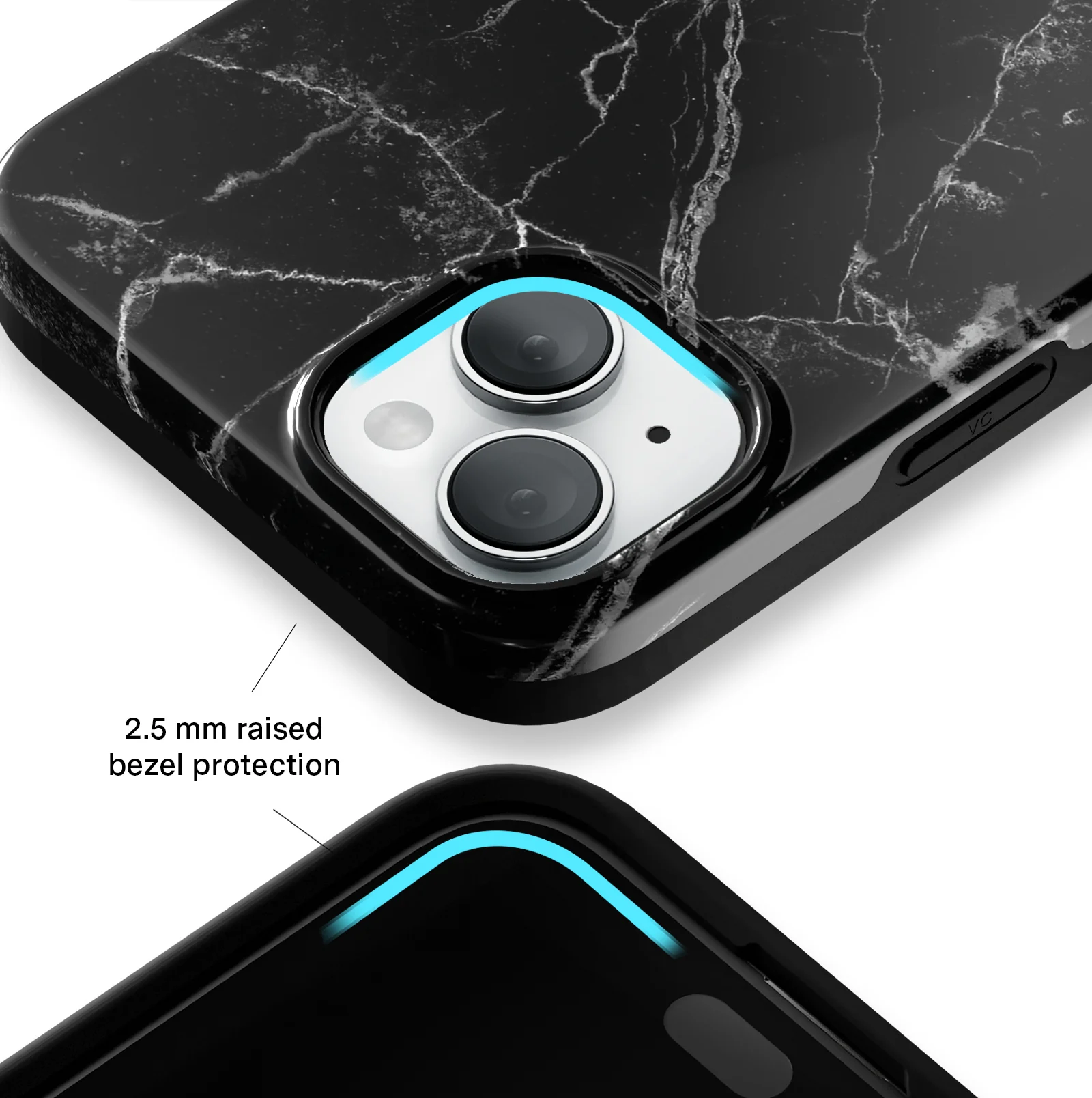 Black Marble iPhone Case - Image 111