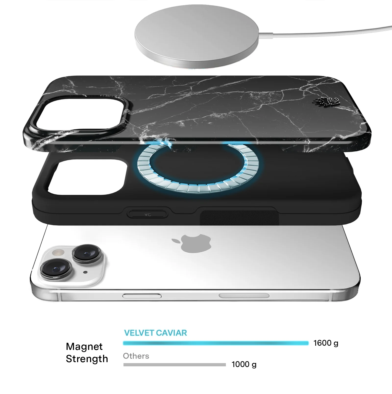 Black Marble iPhone Case - Image 112