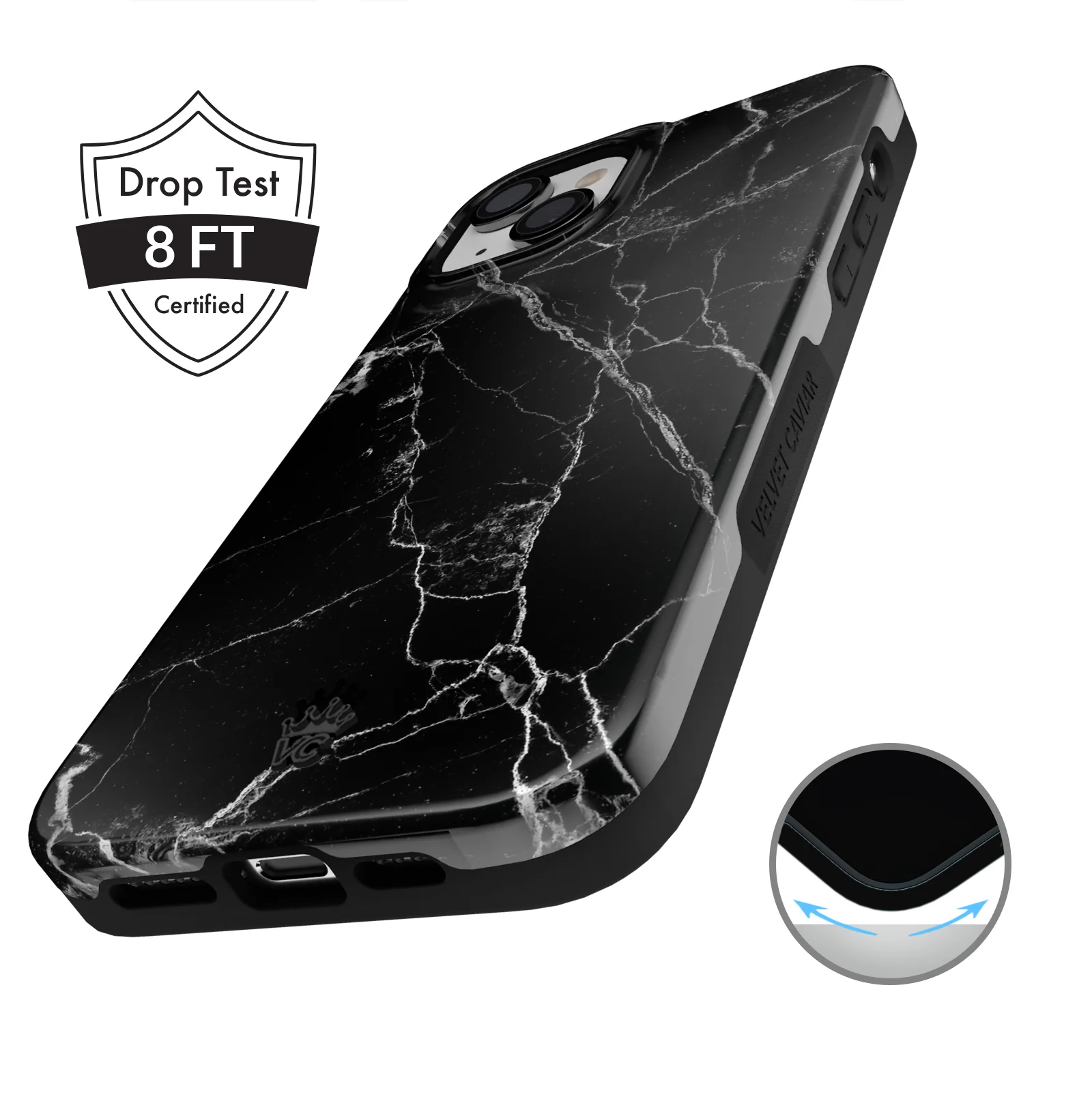 Black Marble iPhone Case - Image 119