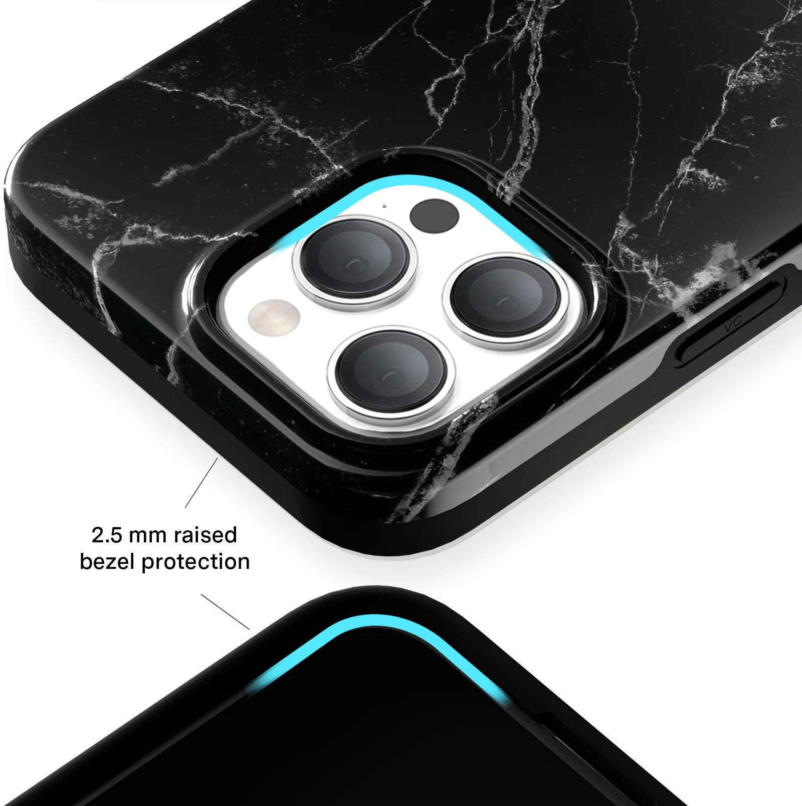 Black Marble iPhone Case - Image 123