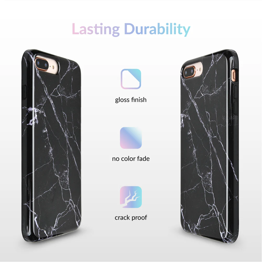 Black Marble iPhone Case - Image 19