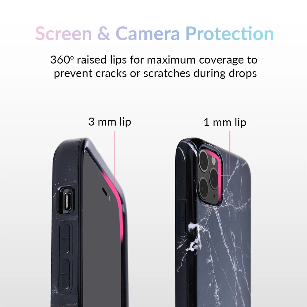 Black Marble iPhone Case - Image 56