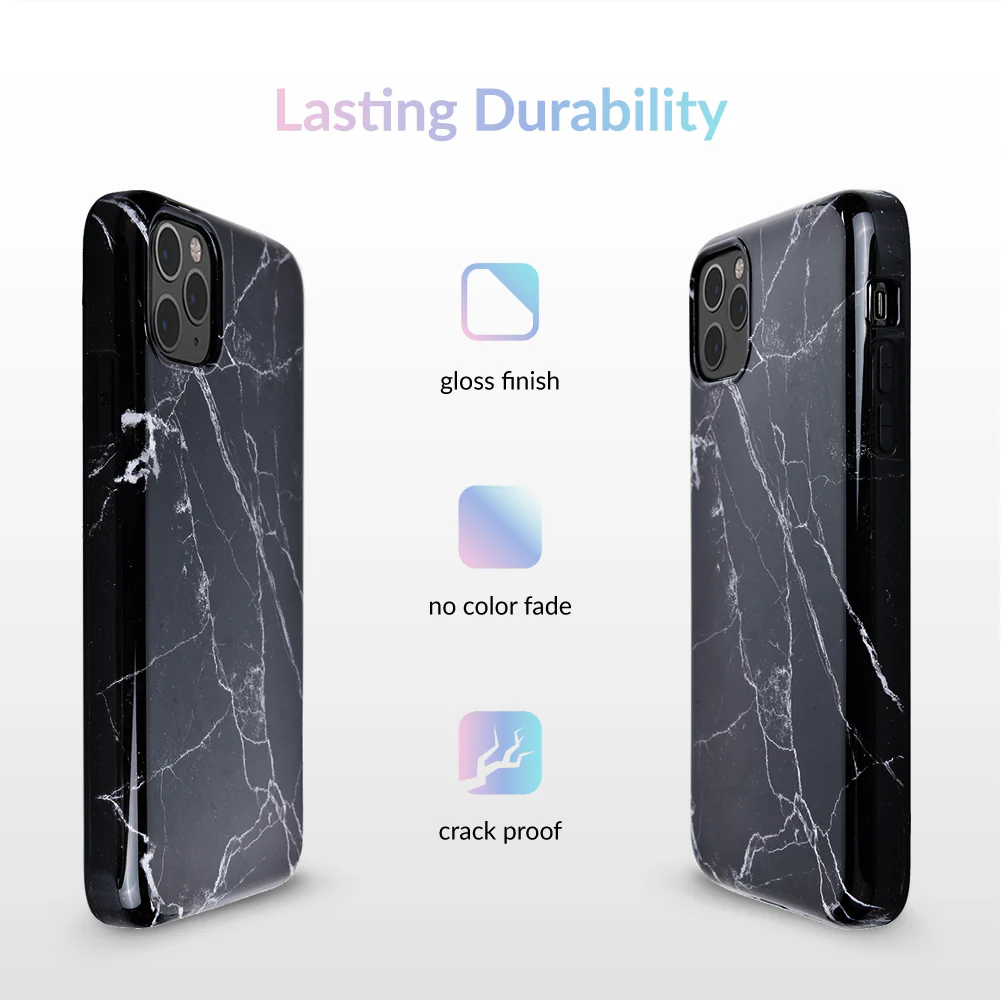 Black Marble iPhone Case - Image 58