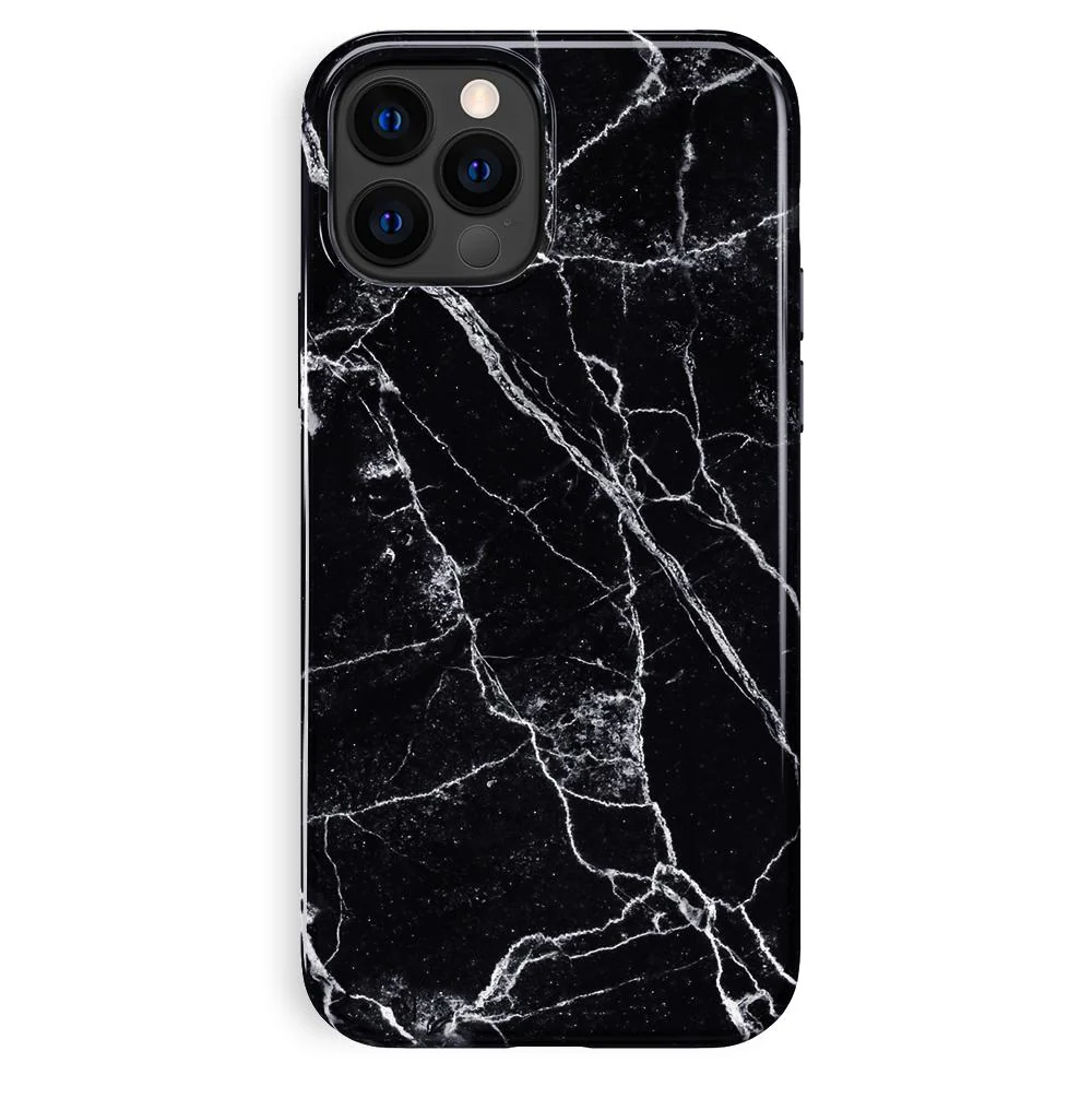 Black Marble iPhone Case - Image 96