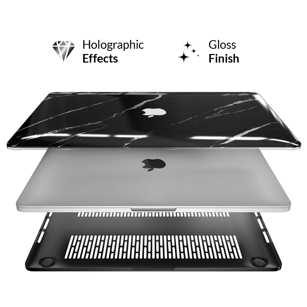 Black Marble MacBook Case 2.0 - Image 3
