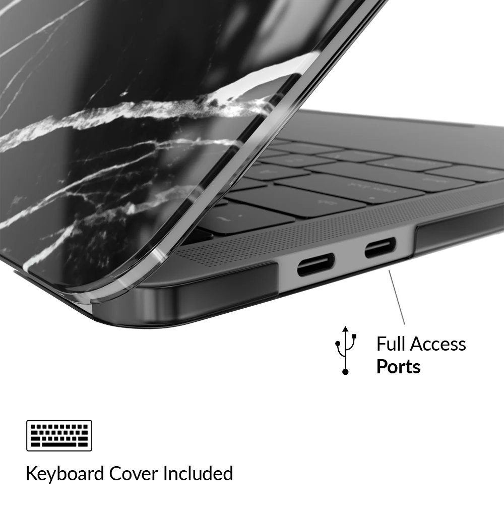 Black Marble MacBook Case 2.0 - Image 4