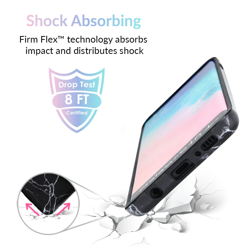 Black Marble Samsung Case - Image 35