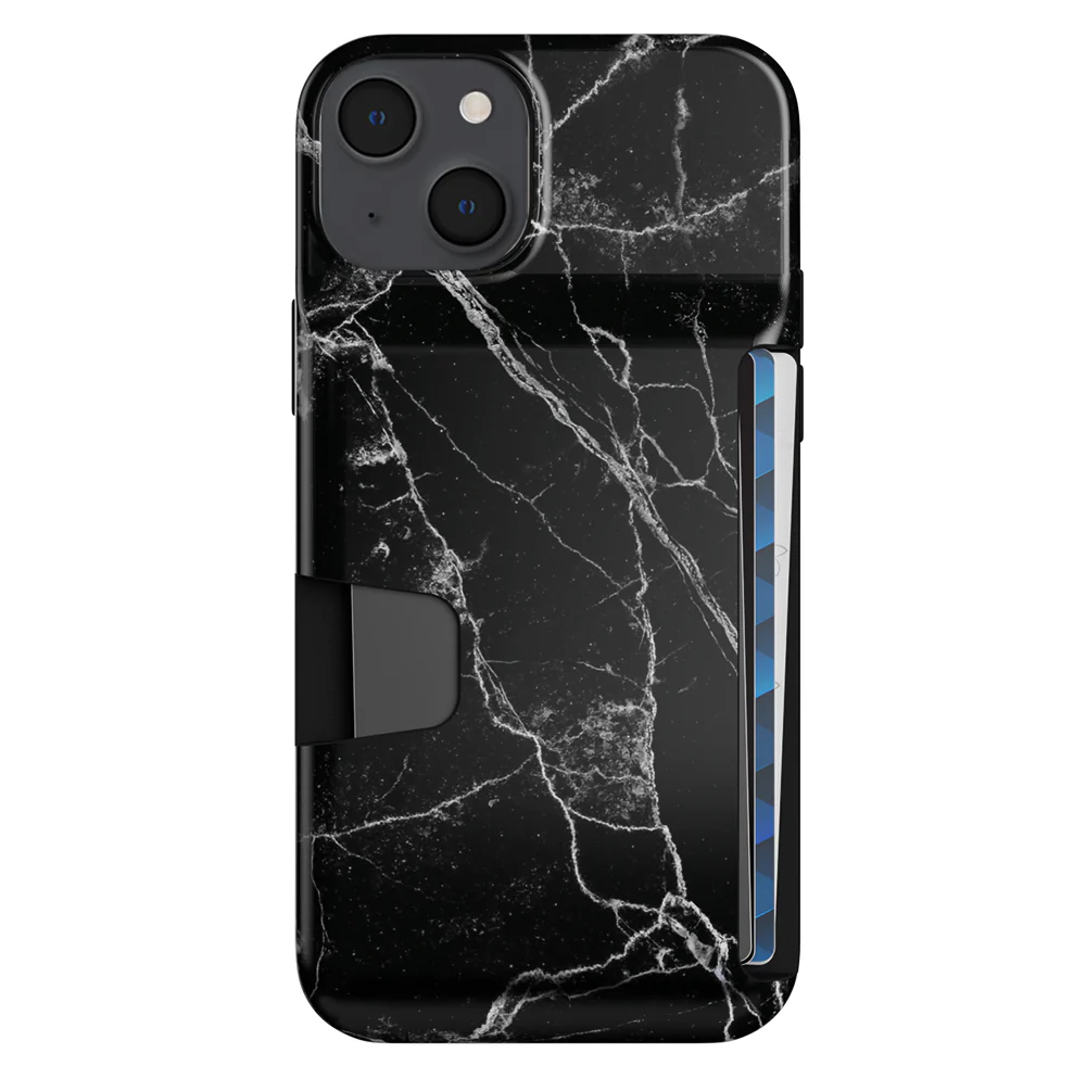 Black Marble Iphone Wallet Case - Image 101
