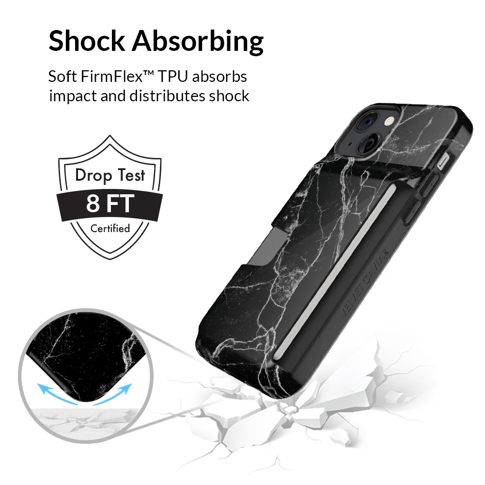Black Marble Iphone Wallet Case - Image 106