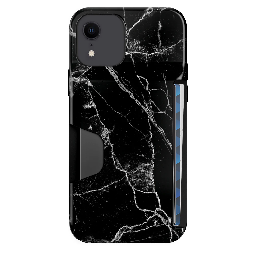 Black Marble Iphone Wallet Case - Image 69