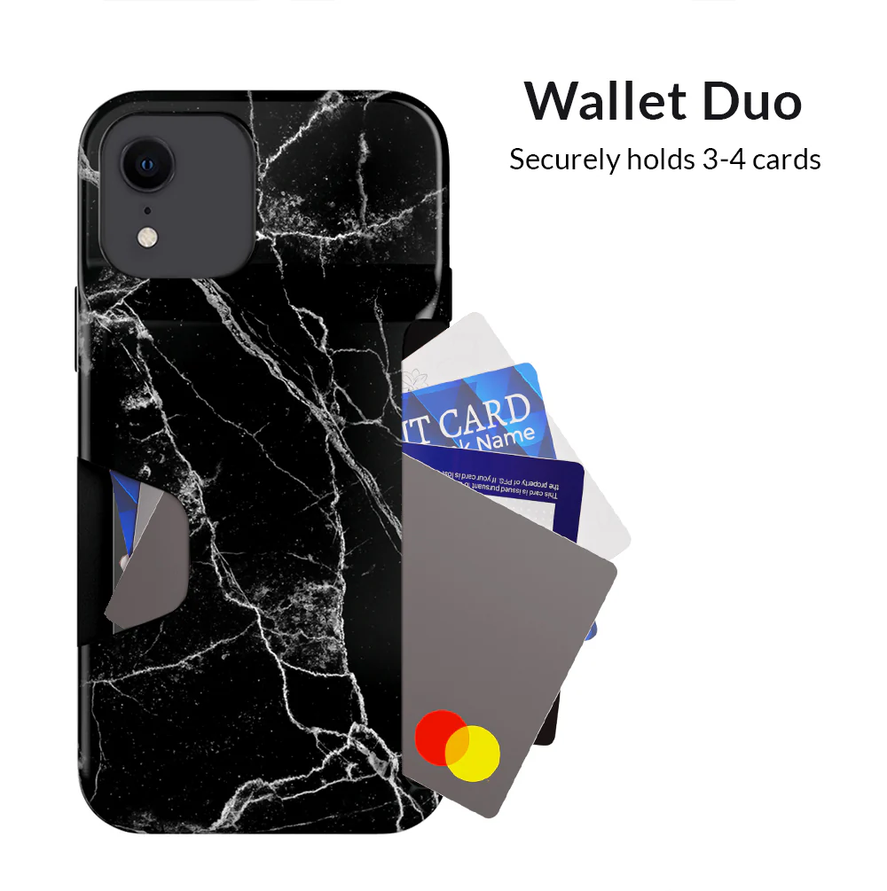 Black Marble Iphone Wallet Case - Image 71
