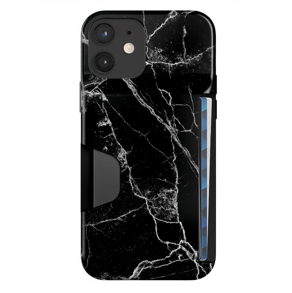Black Marble Iphone Wallet Case - Image 77