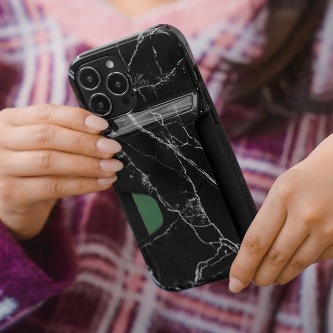 Black Marble Iphone Wallet Case - Image 78
