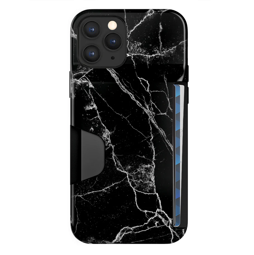 Black Marble Iphone Wallet Case - Image 85