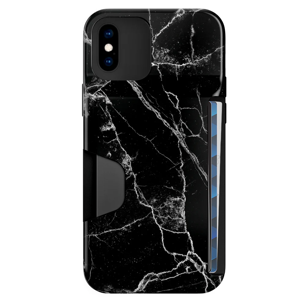 Black Marble Iphone Wallet Case - Image 9