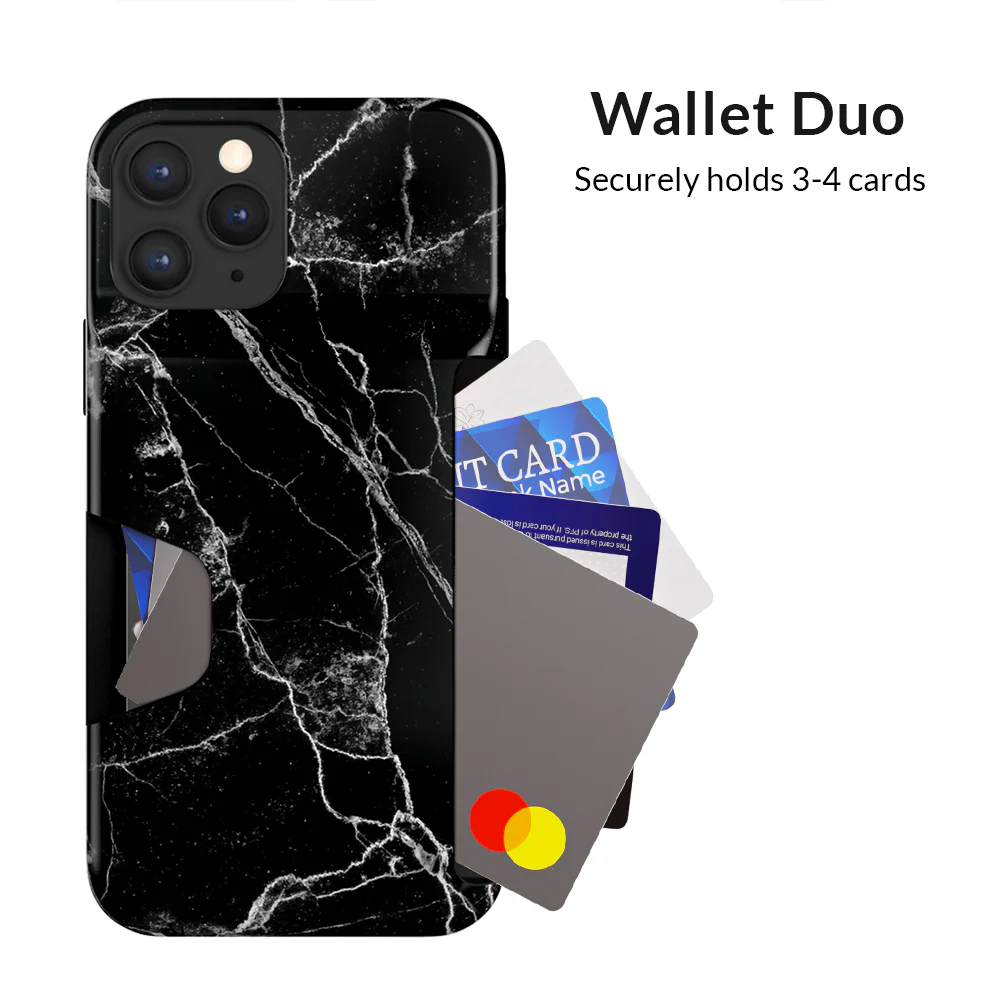 Black Marble Iphone Wallet Case - Image 95
