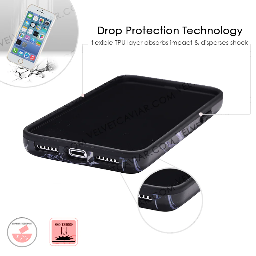 Black Panther Marble iPhone Case - Image 10