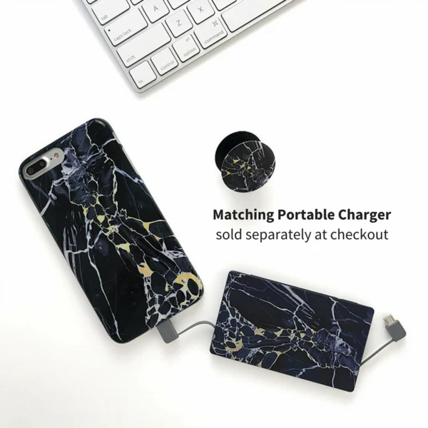 Black Panther Marble iPhone Case - Image 17