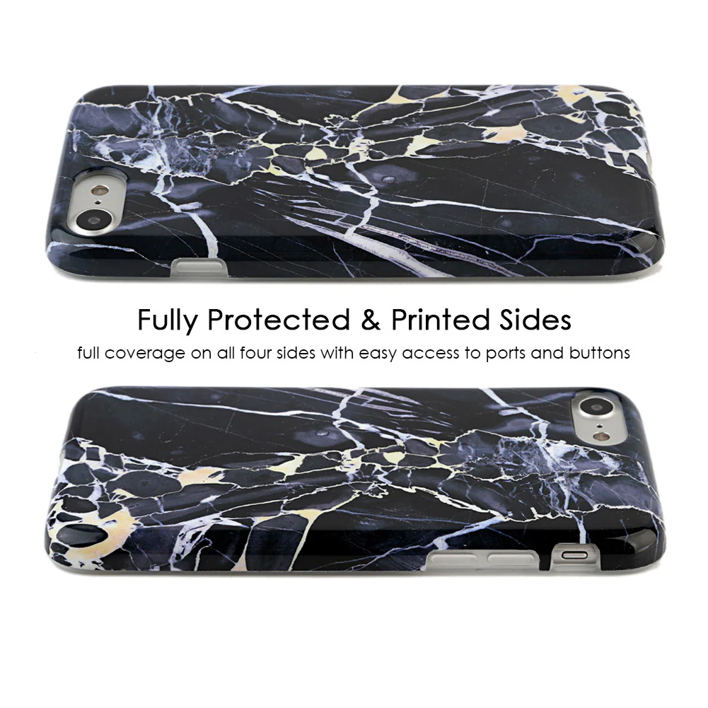 Black Panther Marble iPhone Case - Image 4
