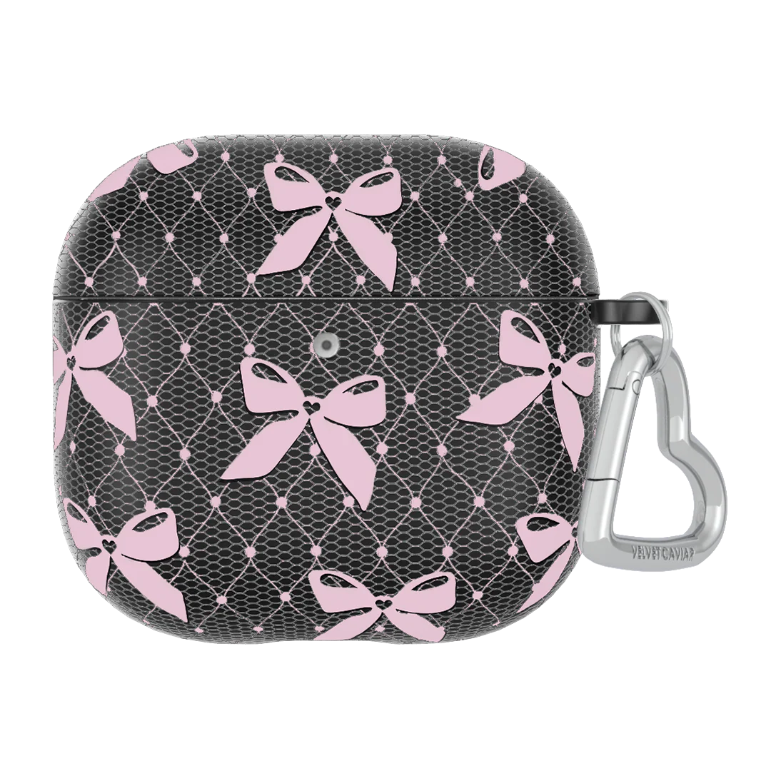 Lacy Pink Bows AirPod Case - Image 16