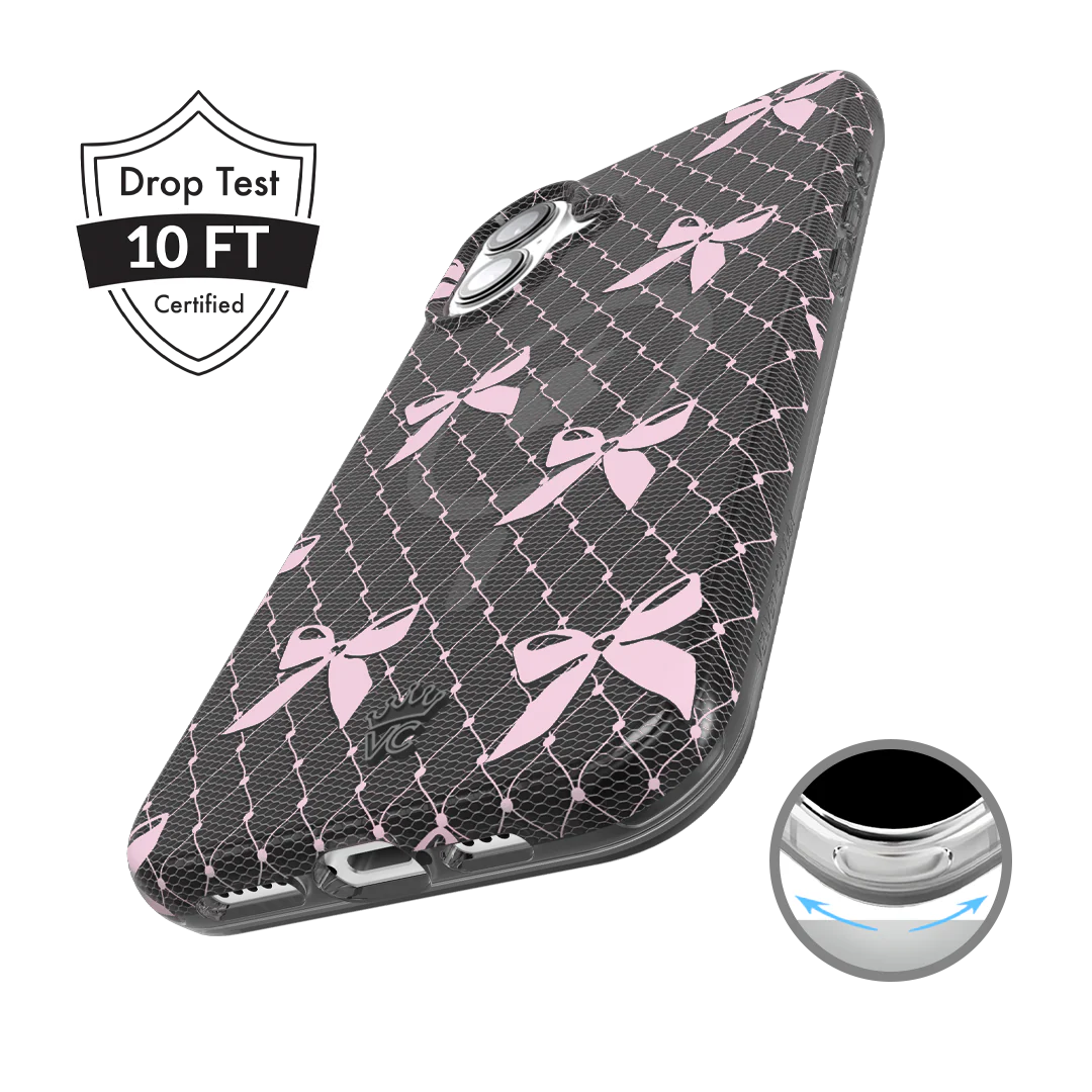 Lacy Pink Bows iPhone Case - Image 19
