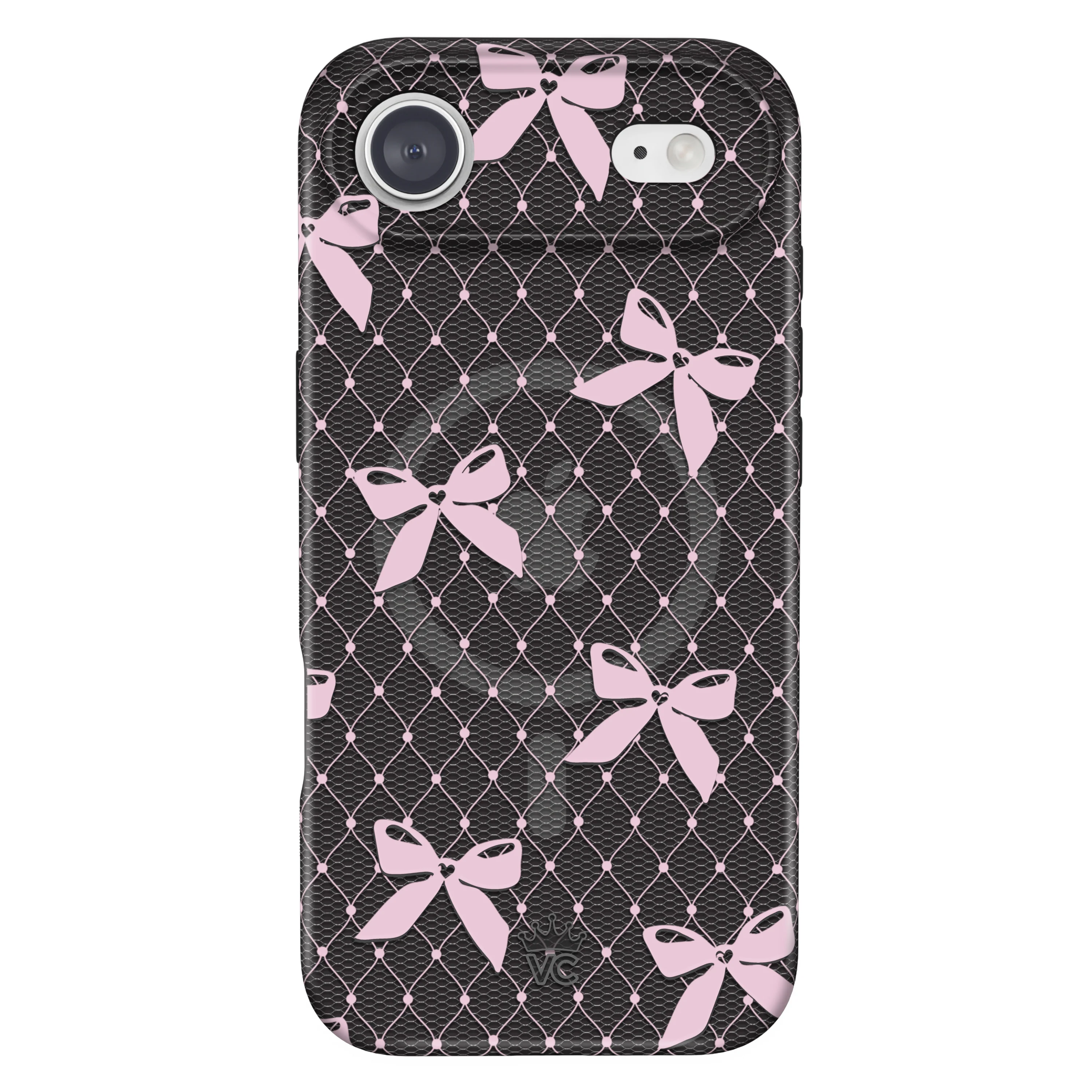 Lacy Pink Bows iPhone Case - Image 76