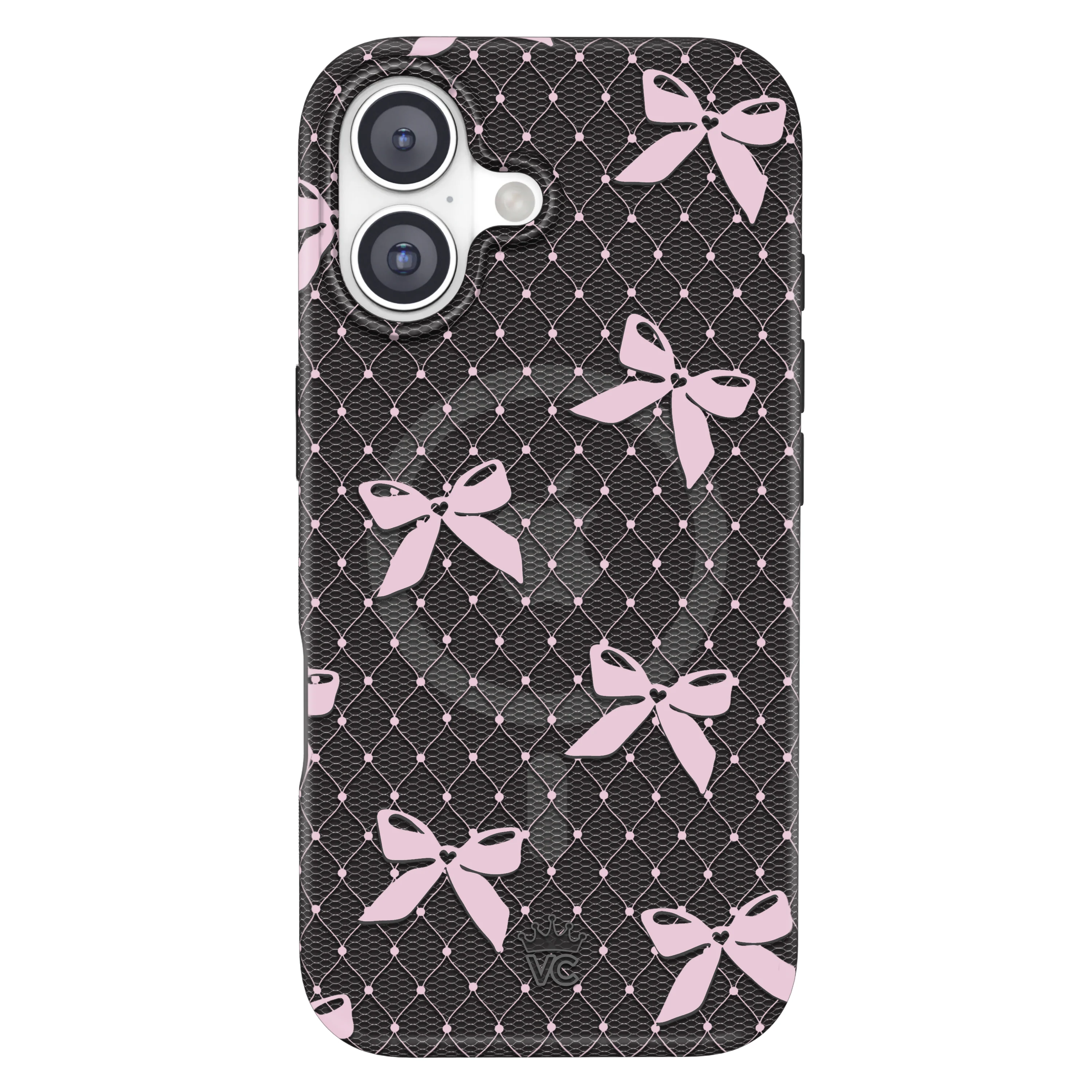 Lacy Pink Bows iPhone Case - Image 91