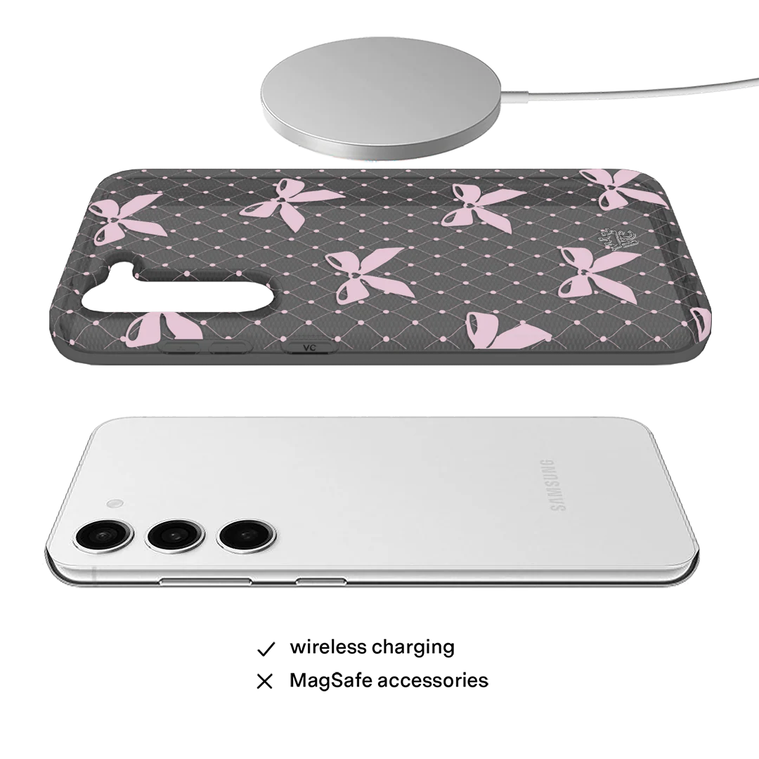 Lacy Pink Bows Samsung Case - Image 23