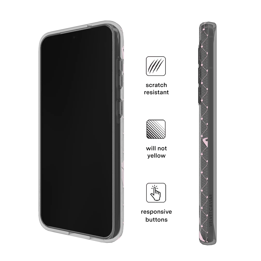 Lacy Pink Bows Samsung Case - Image 24