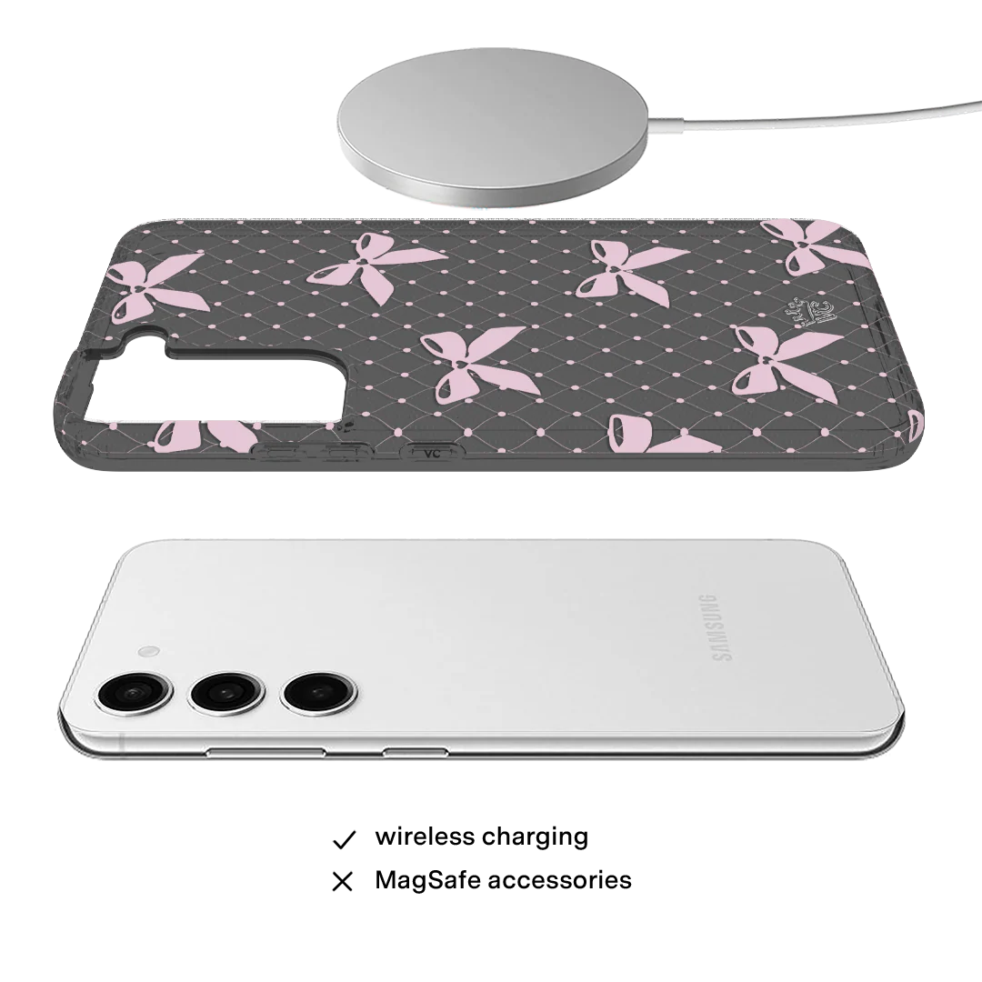 Lacy Pink Bows Samsung Case - Image 41