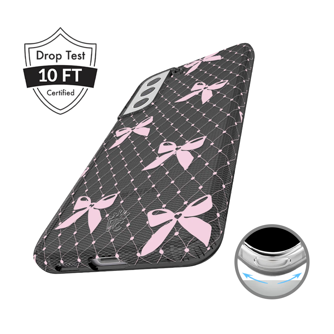 Lacy Pink Bows Samsung Case - Image 53