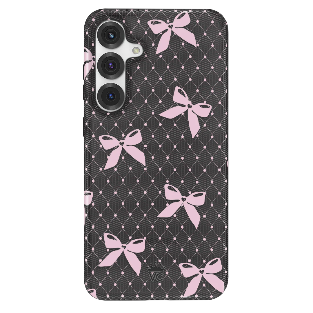 Lacy Pink Bows Samsung Case - Image 68