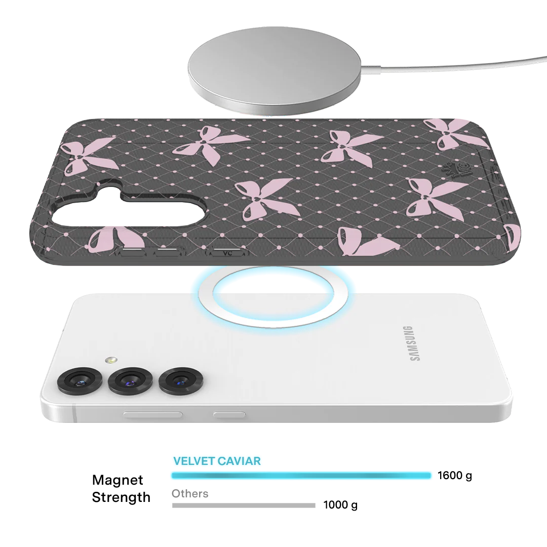 Lacy Pink Bows Samsung Case - Image 71