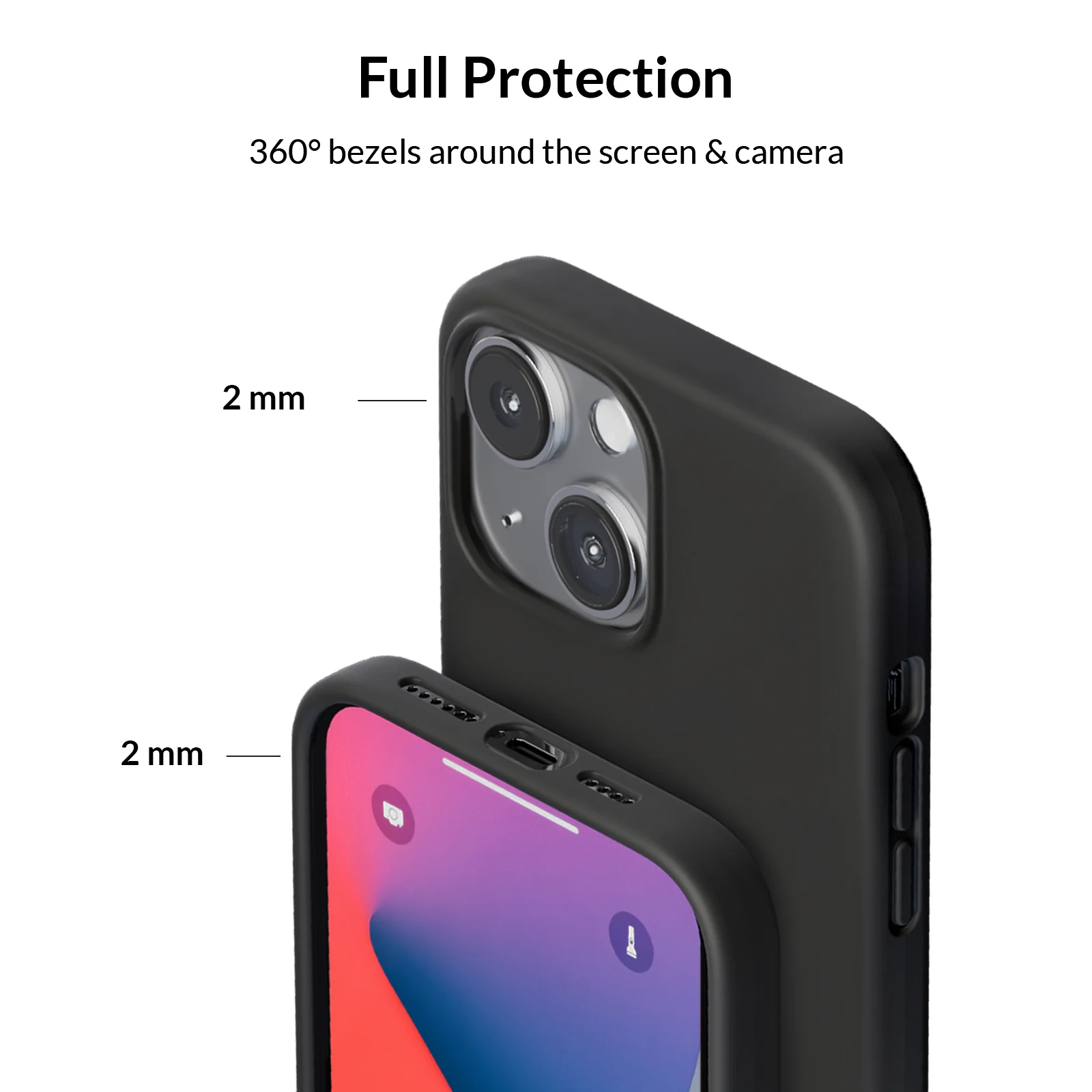 Black Silicone iPhone Case - Image 39