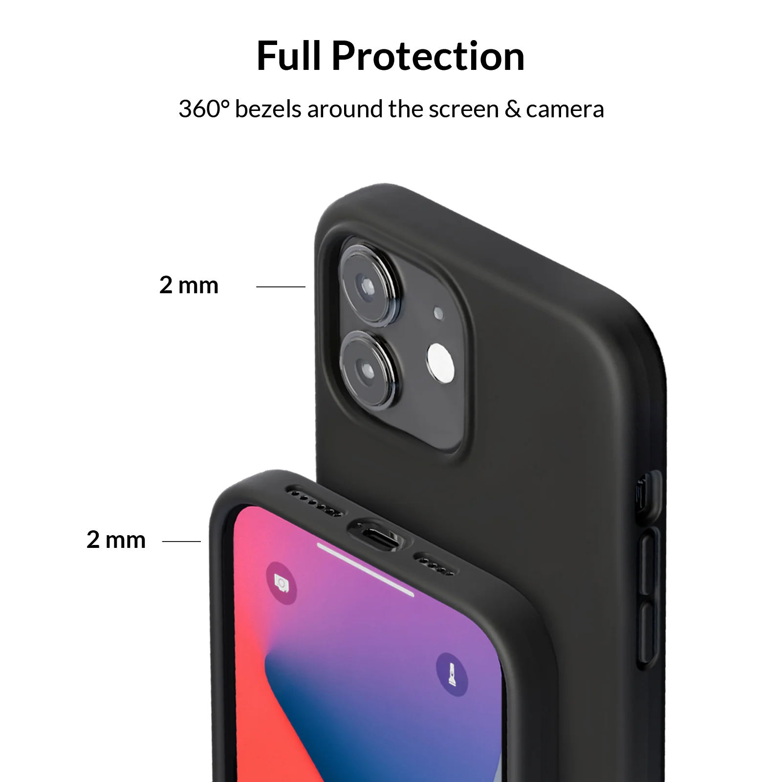 Black Silicone iPhone Case - Image 53