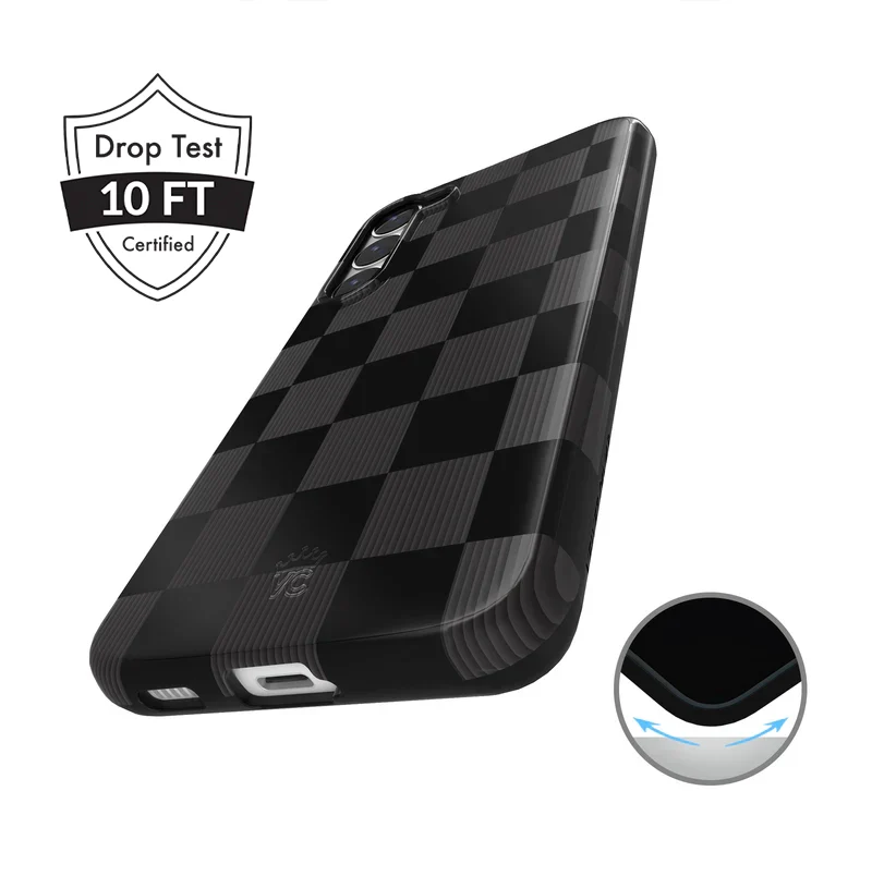 Noir Vibe Checkered Samsung Case - Image 21
