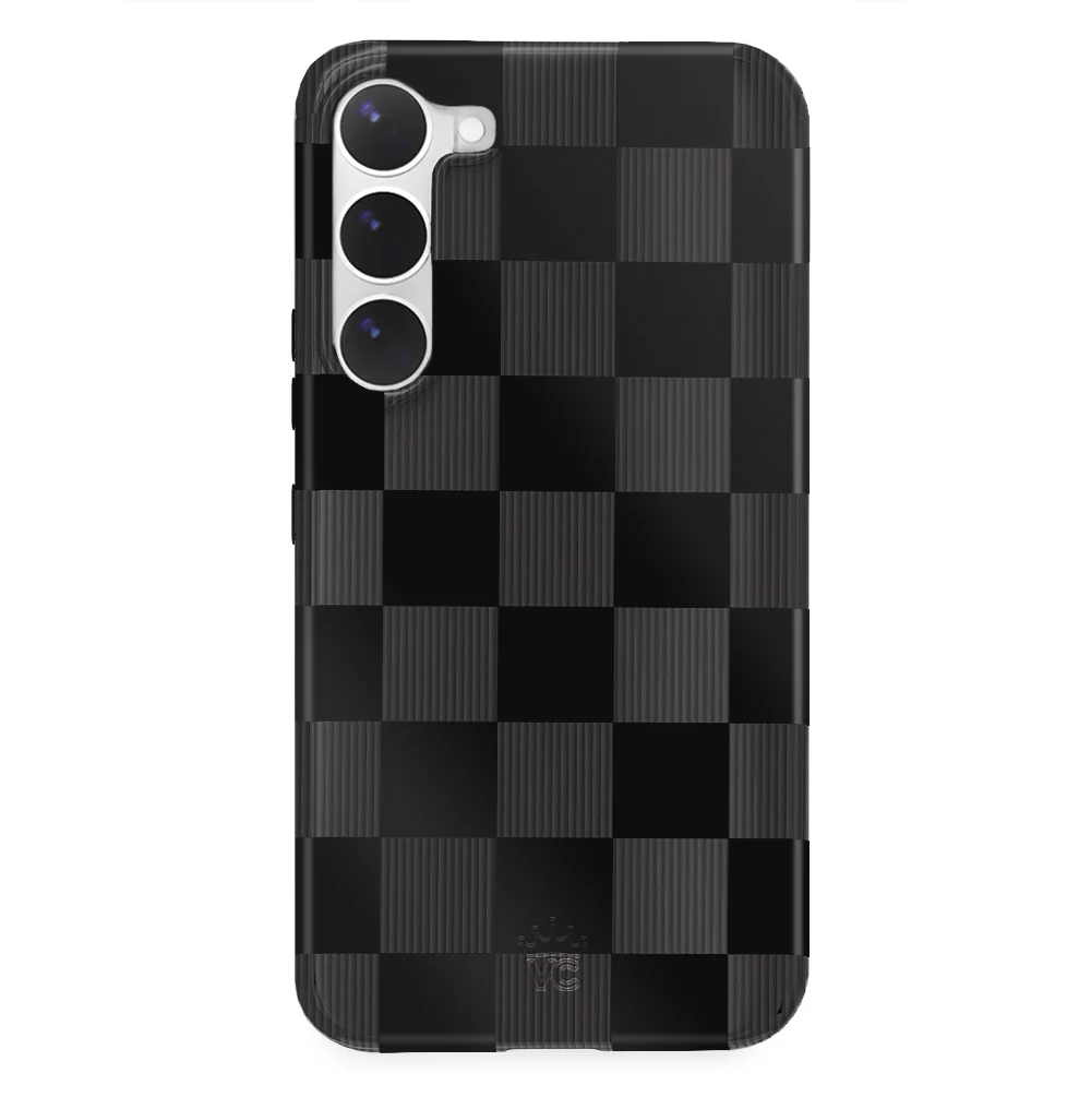 Noir Vibe Checkered Samsung Case - Image 22