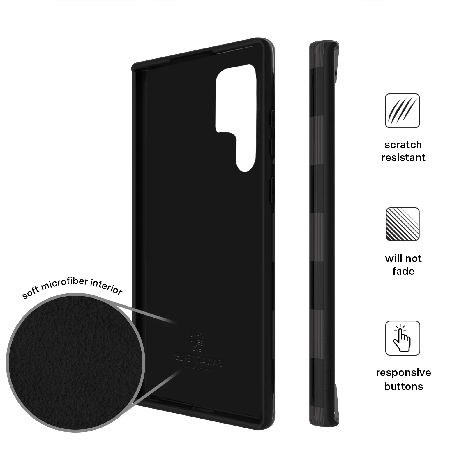 Noir Vibe Checkered Samsung Case - Image 31