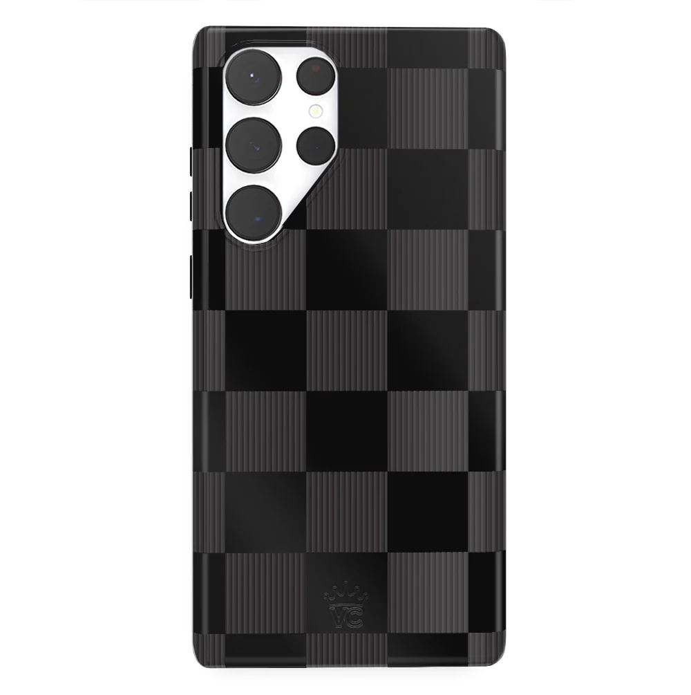 Noir Vibe Checkered Samsung Case - Image 42