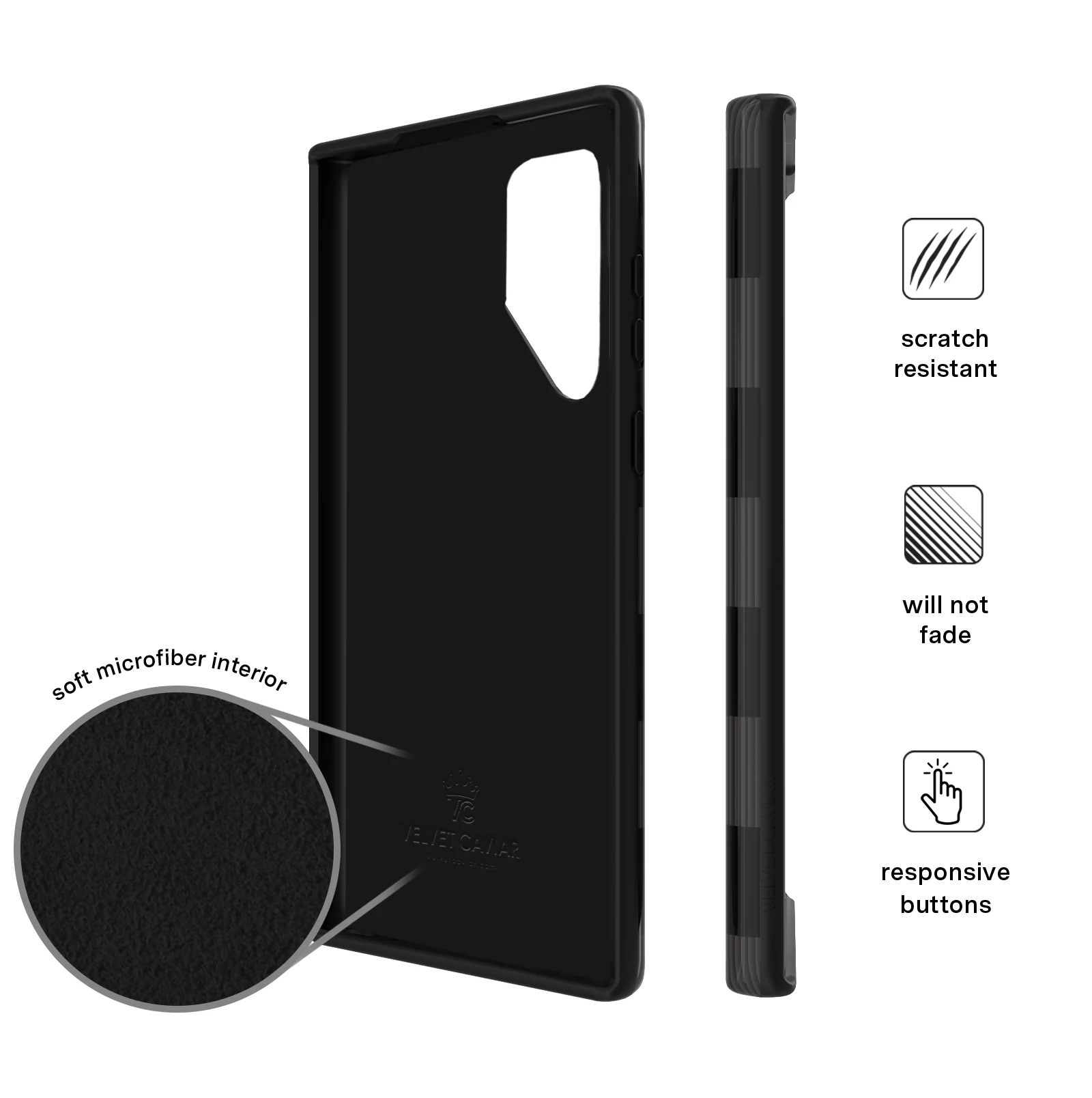Noir Vibe Checkered Samsung Case - Image 45